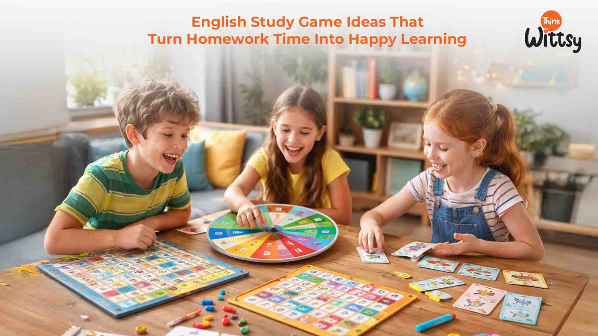 English Study Game Ideas That Make Homework Time Happier | thinkwittsy