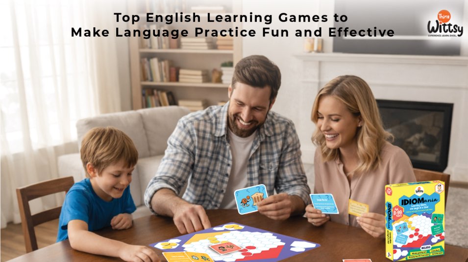 Fun Learning English English Learning Game for Kids: Fun Idiom Board Game | thinkwittsy