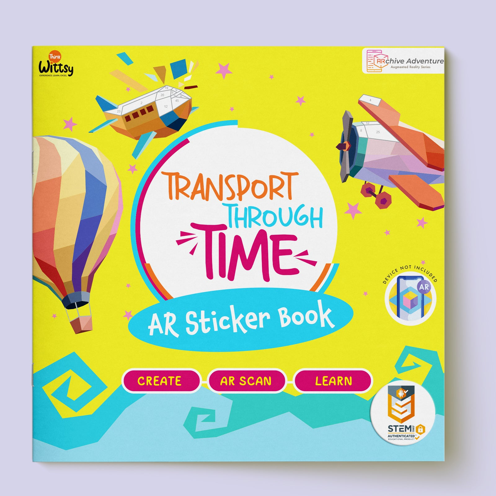 Arcreader Sticker Buy Interactive AR Sticker Books for Kids Online | ThinkWittsy ...