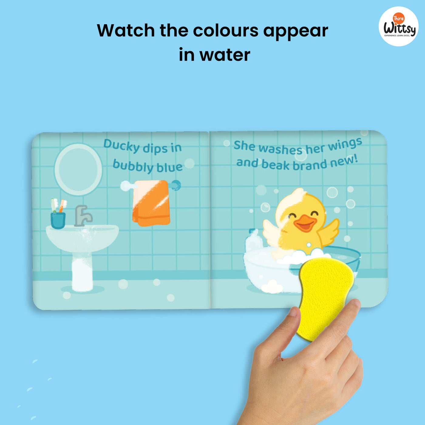 Bath book : Baby’s first colour changing book