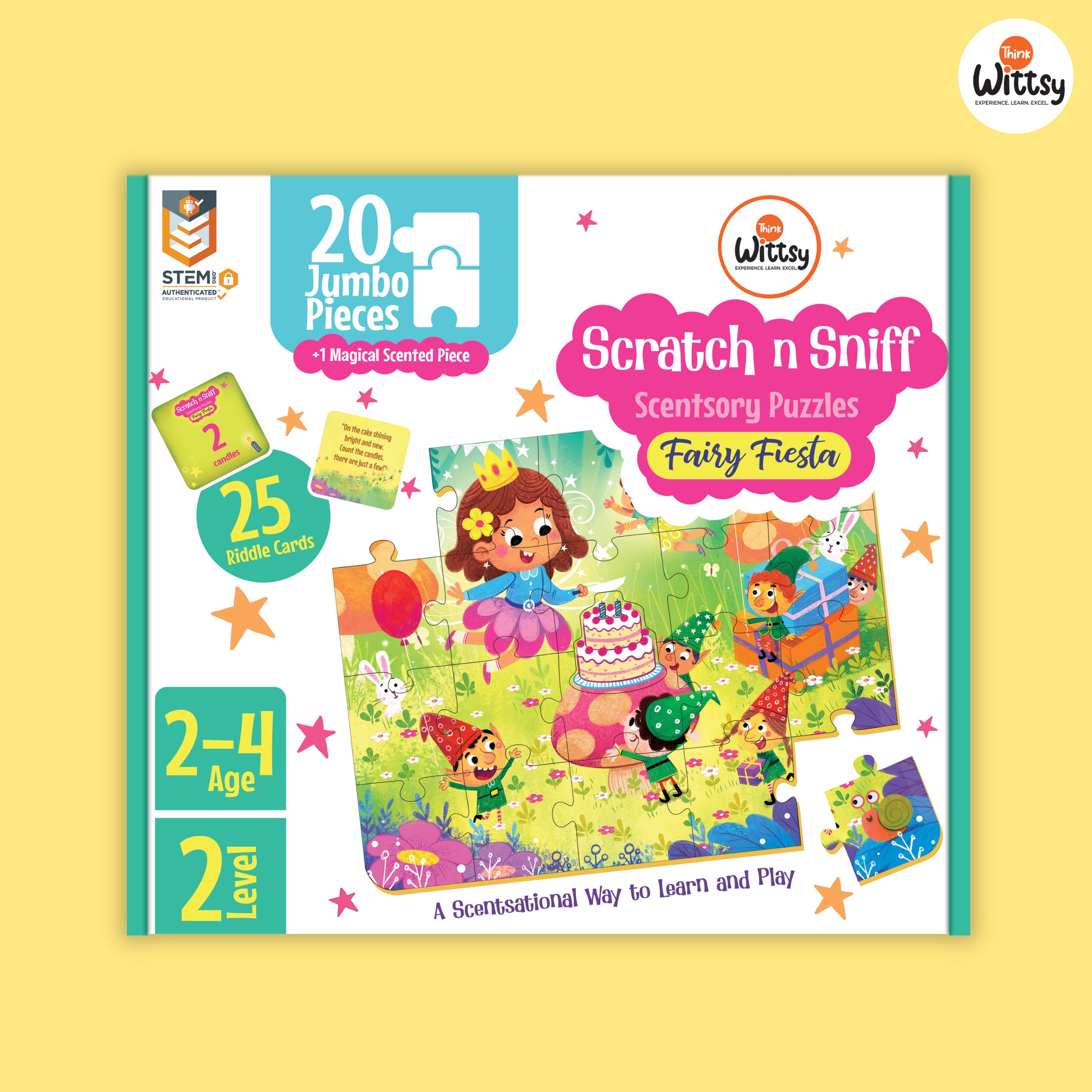 Scratch ’n’ Sniff - Scentsory Puzzle Fairy Fiesta
