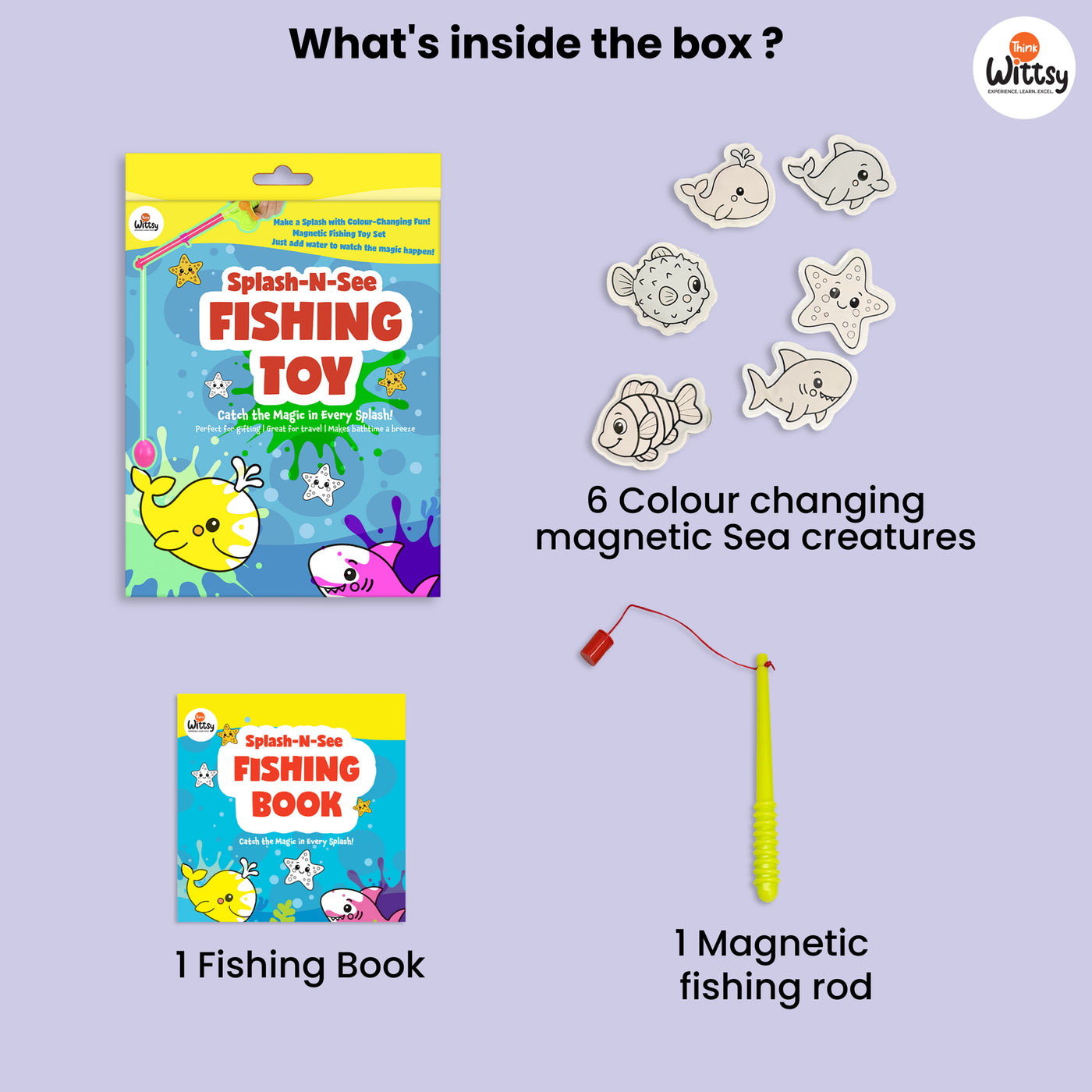 Splash-n-see : My First Color-Changing Fishing Toy