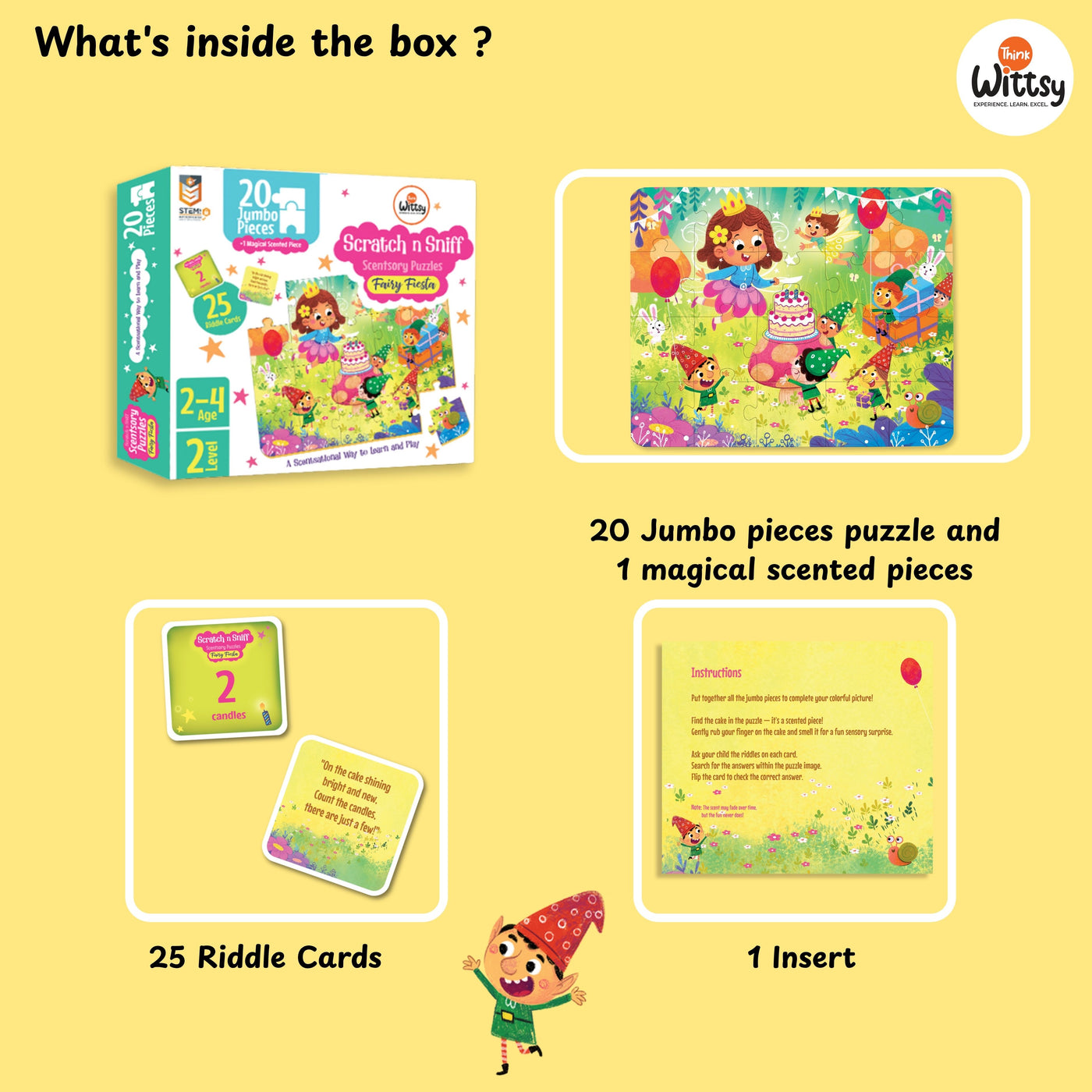 Scratch ’n’ Sniff - Scentsory Puzzle Fairy Fiesta