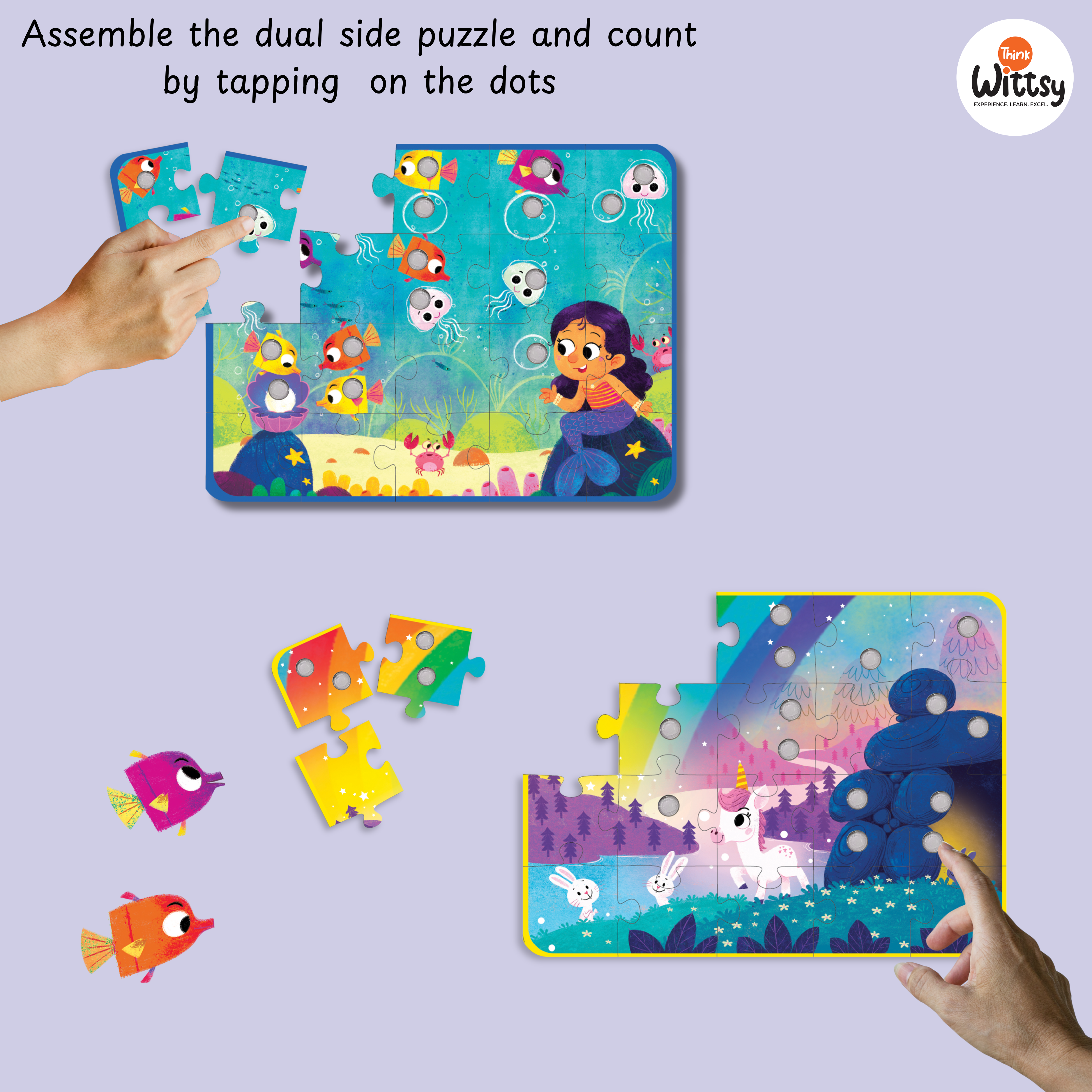 Tappy TacTiles Flights Of Fantasy Puzzles