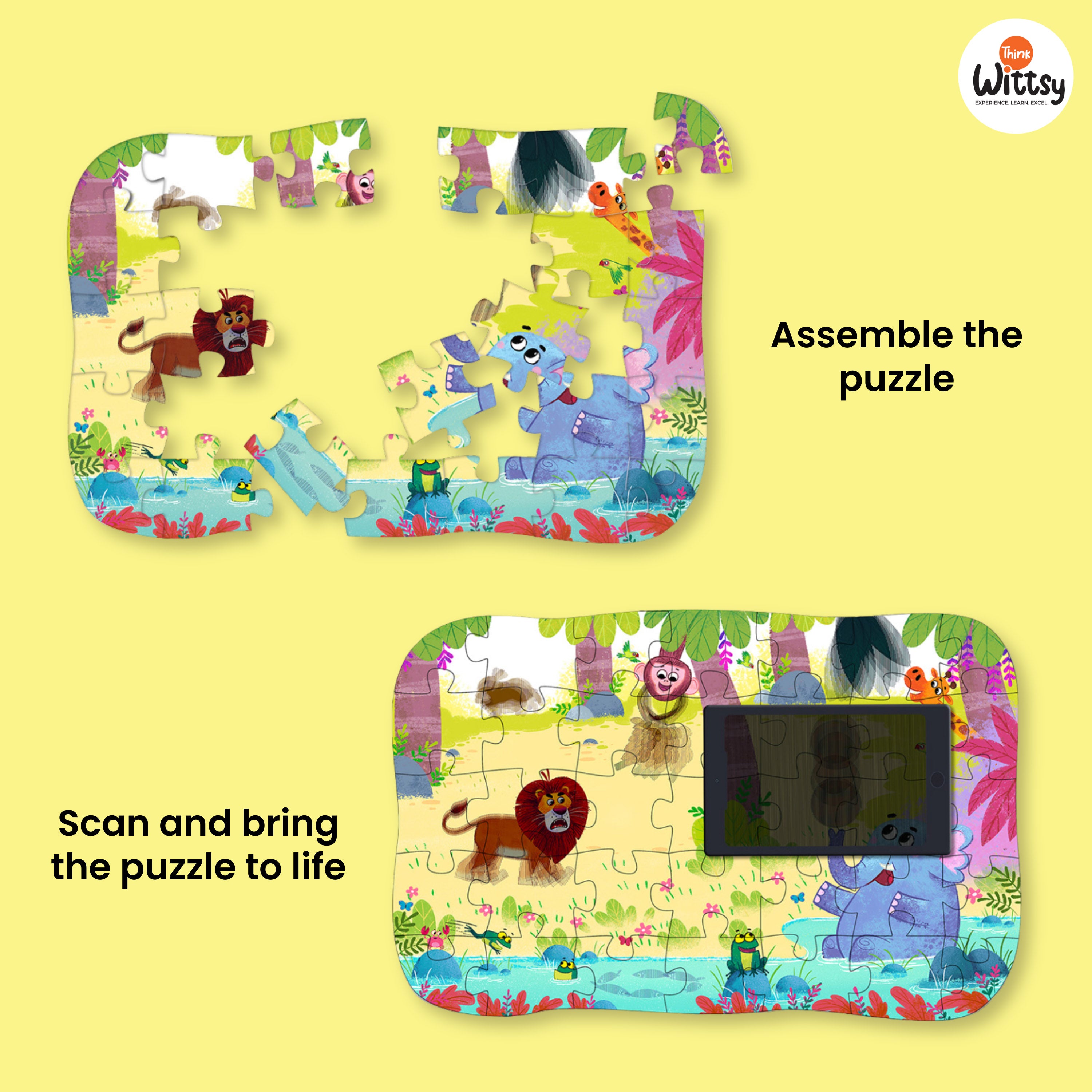 Scanimaze Jungle Safari