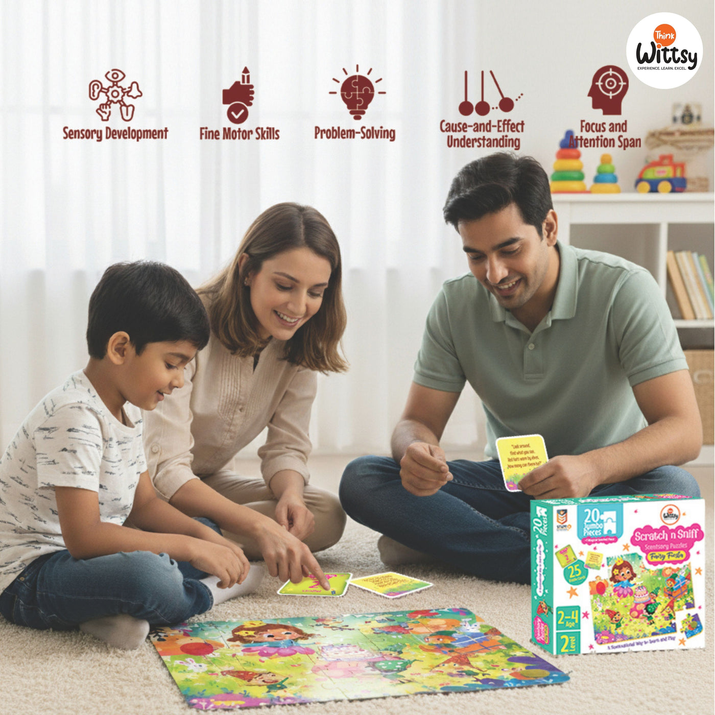 Scratch ’n’ Sniff - Scentsory Puzzle Fairy Fiesta