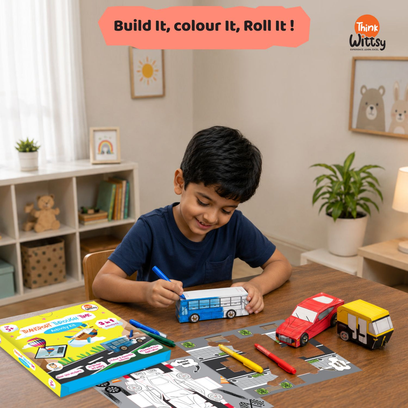 Transport Through Time – 3-in-1 Activity Kit