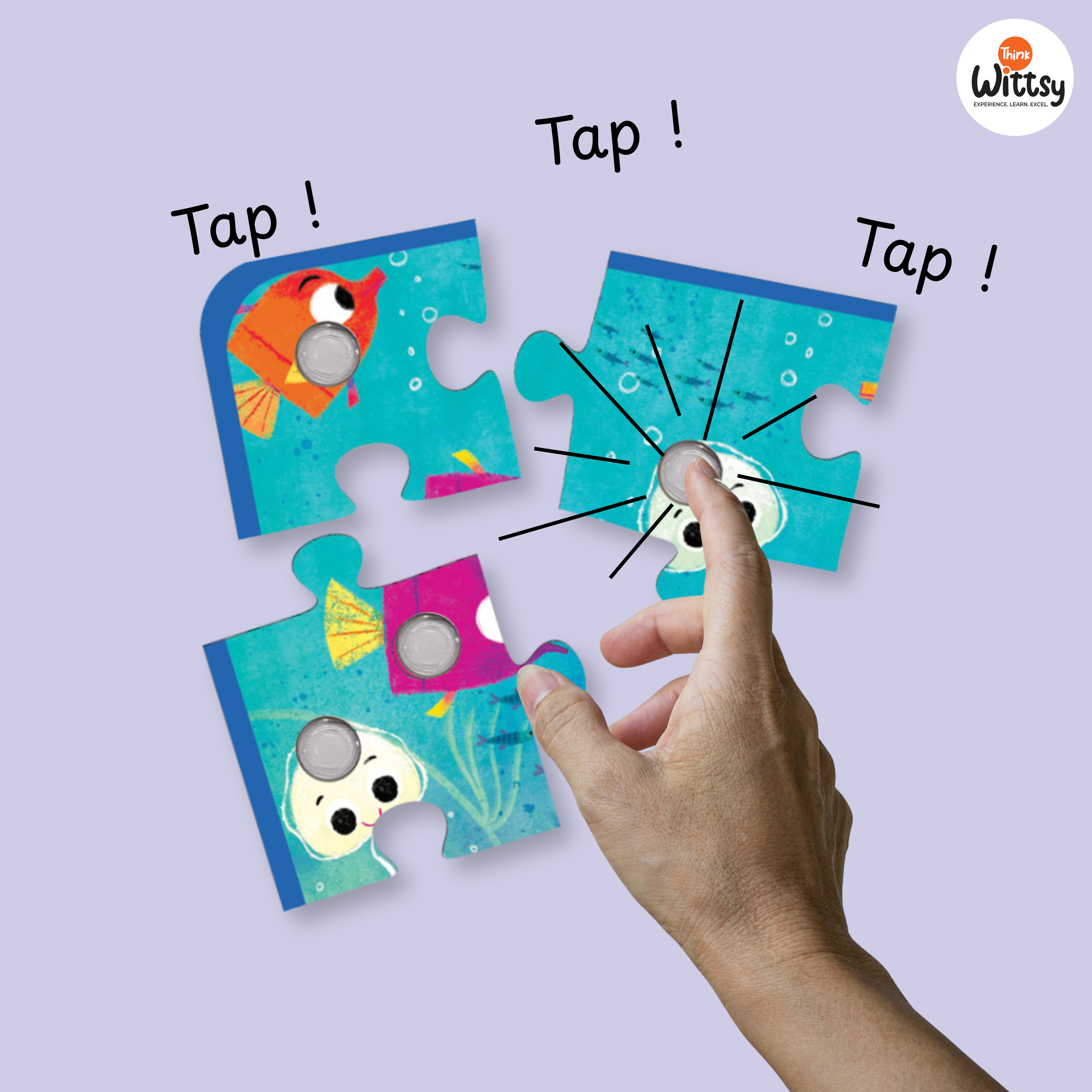 Tappy TacTiles Flights Of Fantasy Puzzles