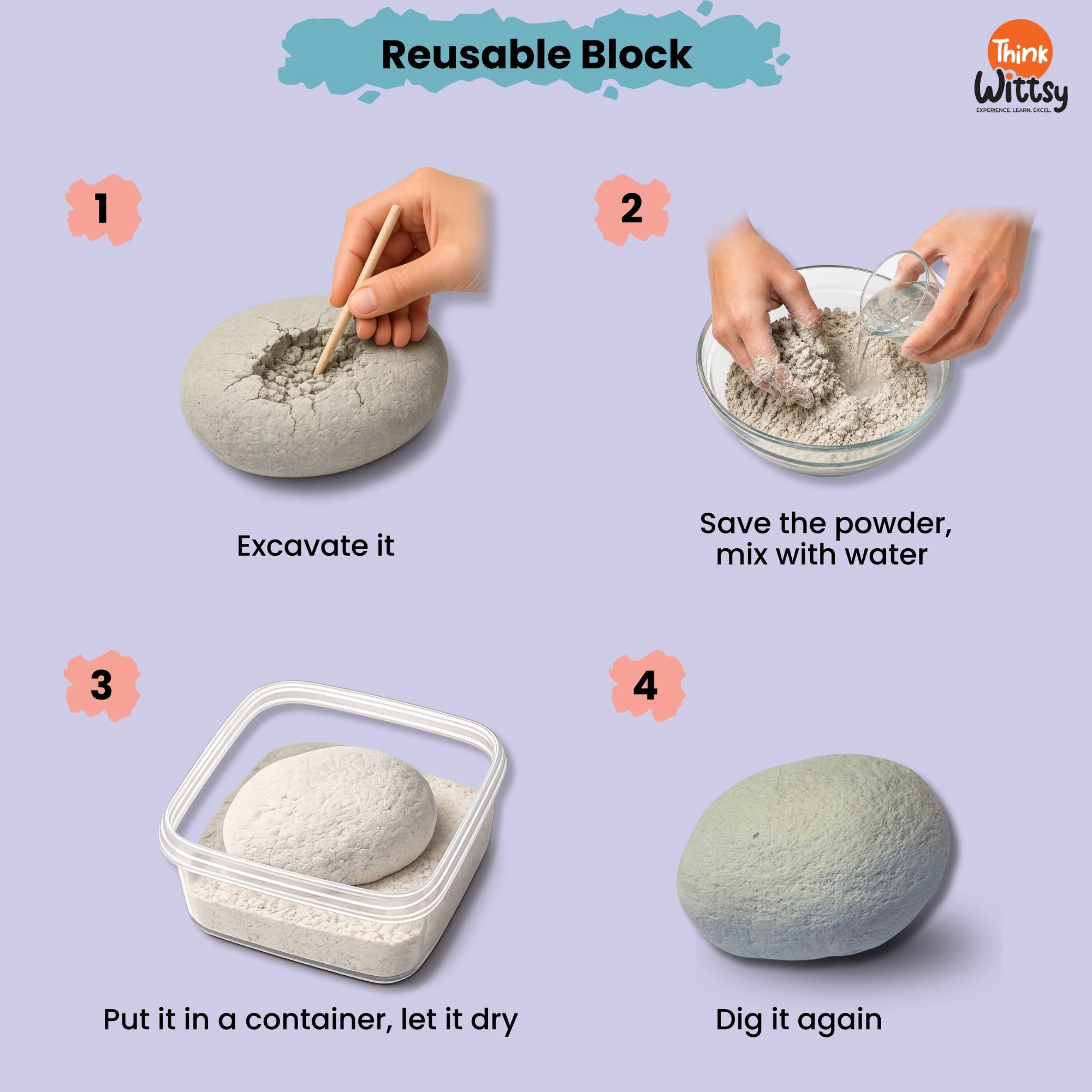 Little Fossil Dig kit