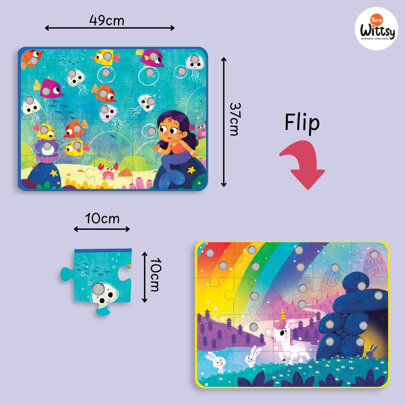 Tappy TacTiles Flights Of Fantasy Puzzles