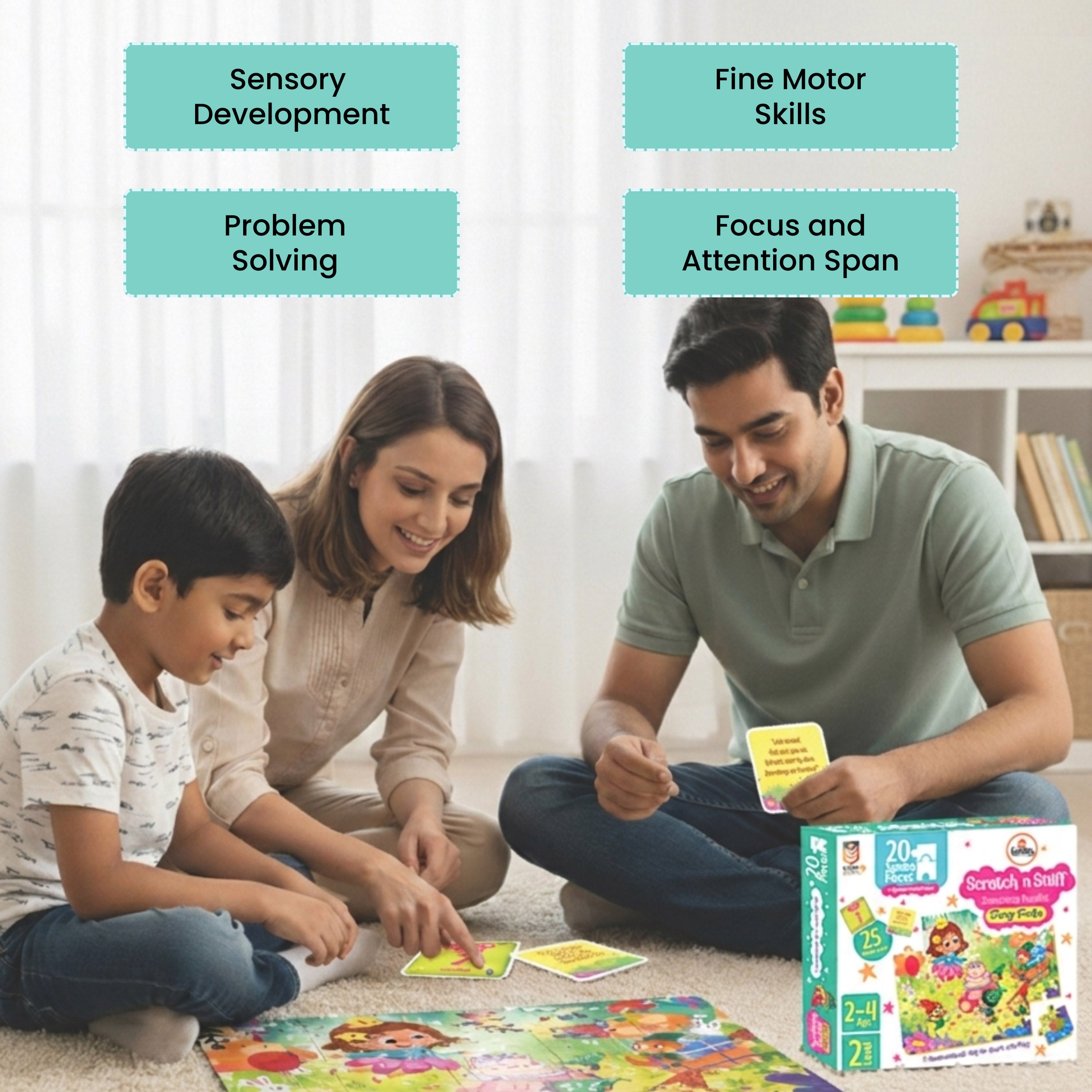 Scratch ’n’ Sniff - Scentsory Puzzle Fairy Fiesta
