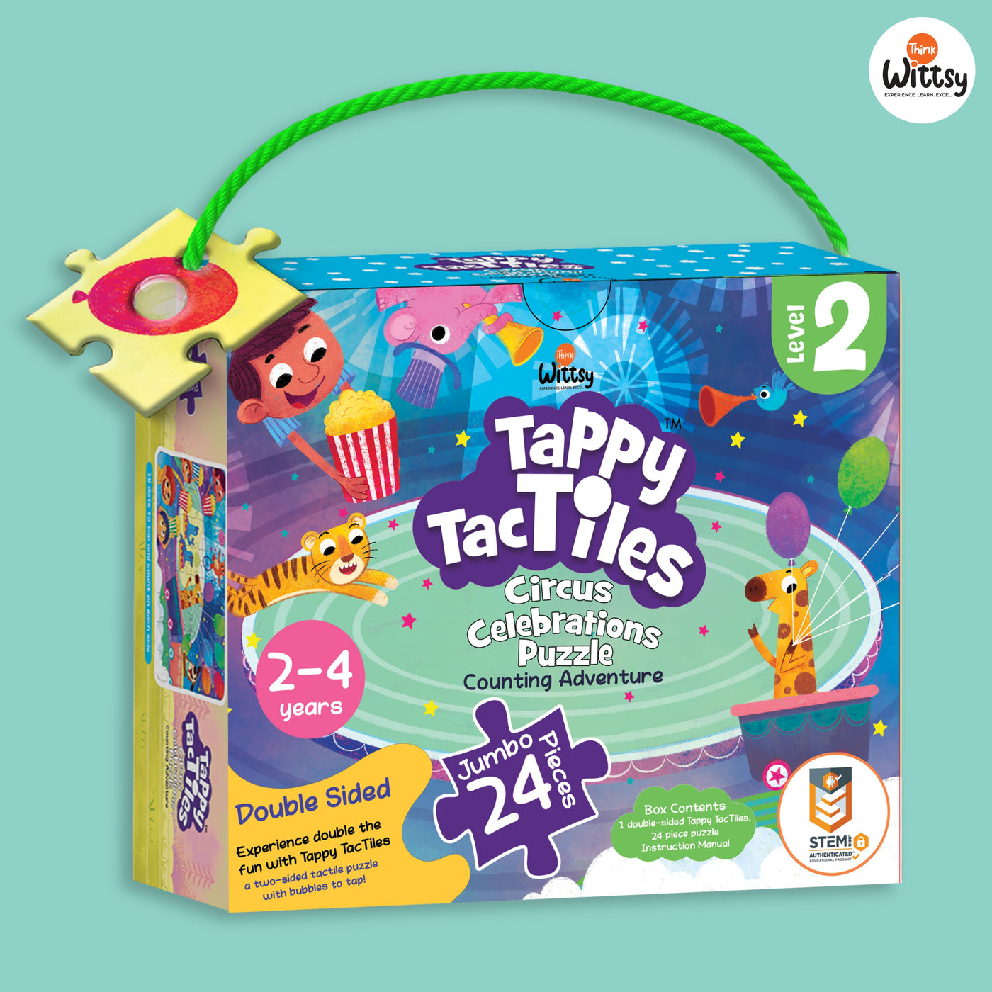 Tappy TacTiles Circus Celebrations Puzzles