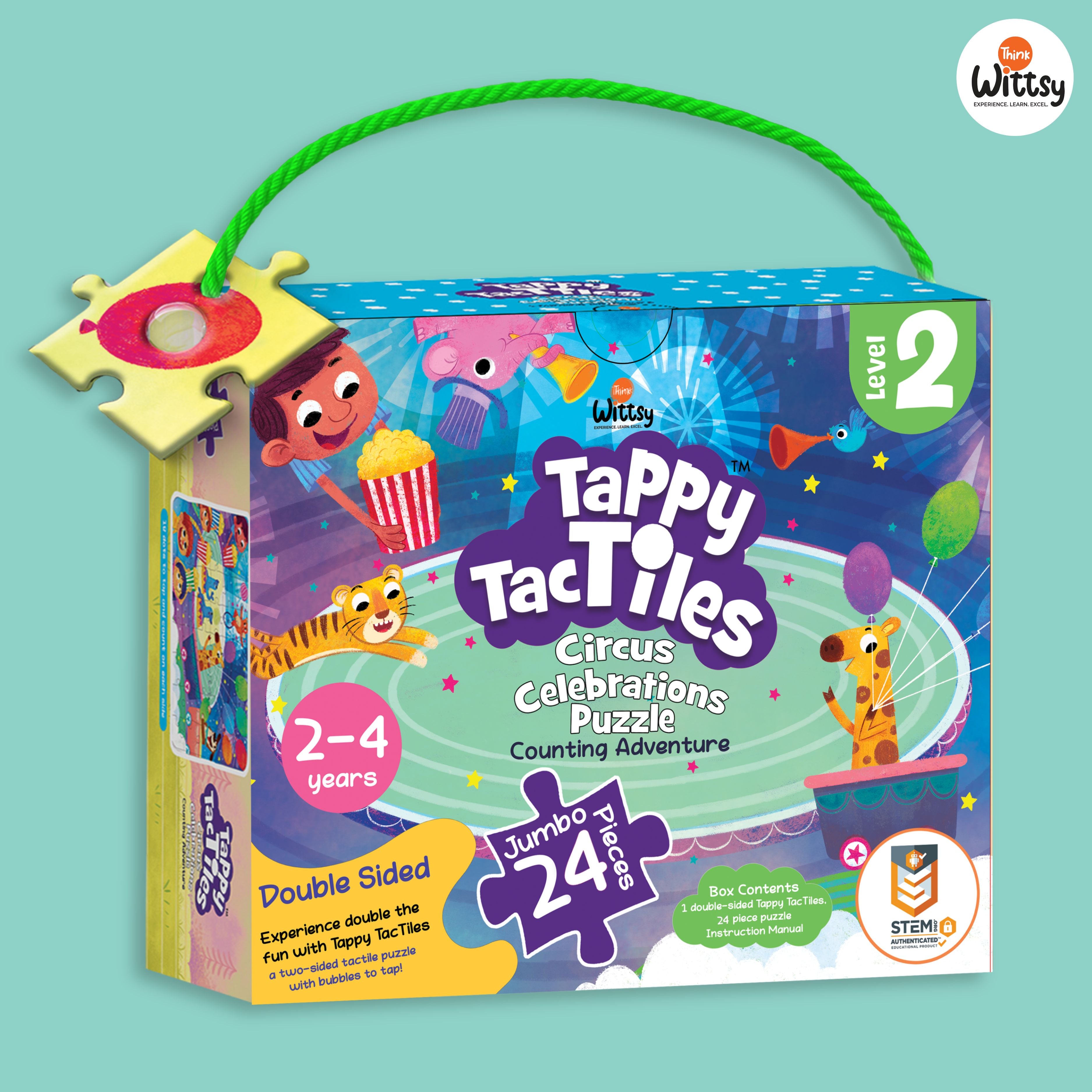 Tappy TacTiles Circus Celebrations Puzzles