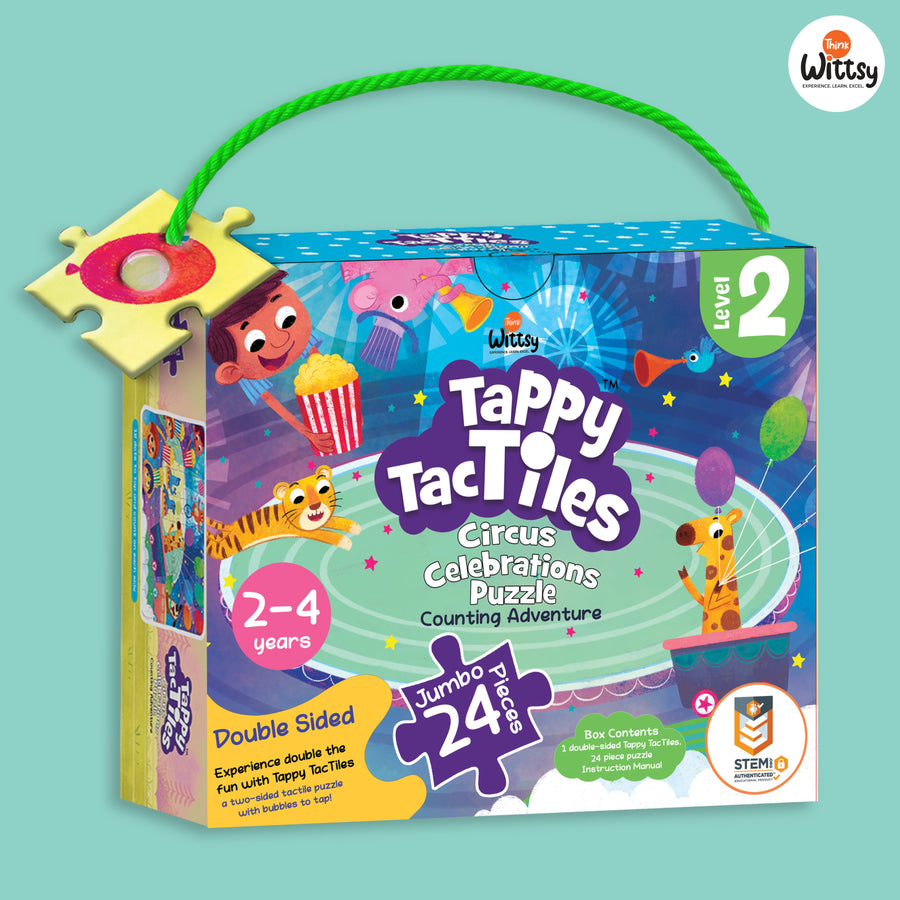 Tappy TacTiles Circus Celebrations Puzzles
