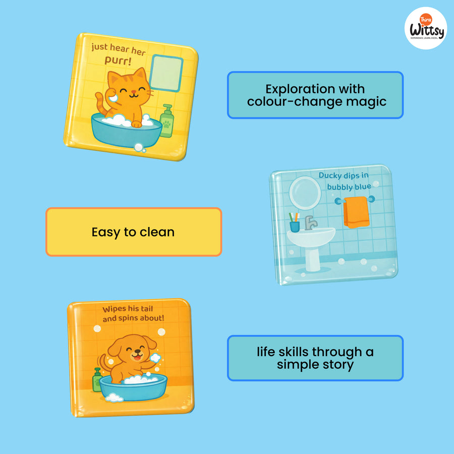 Bath book : Baby’s first colour changing book