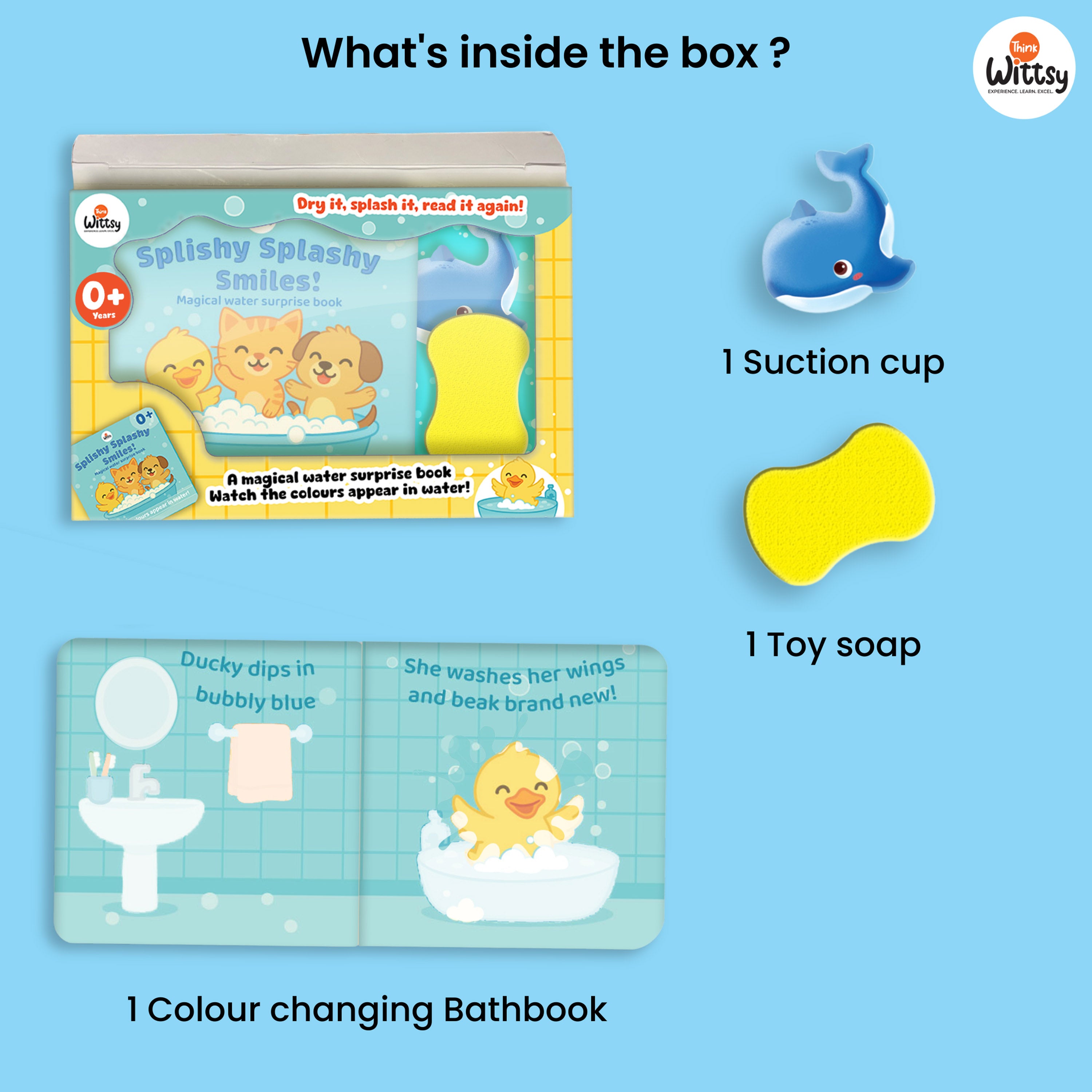 Bath book : Baby’s first colour changing book