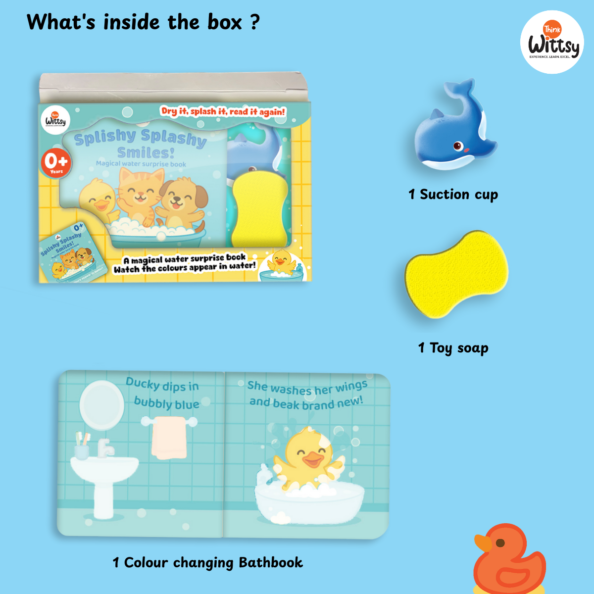Bath book : Baby’s first colour changing book