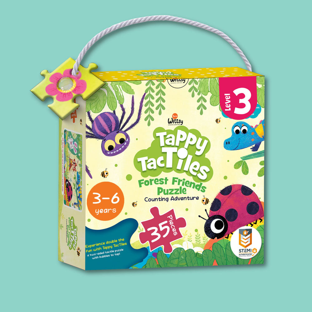 Tappy TacTiles Forest Friends Puzzles