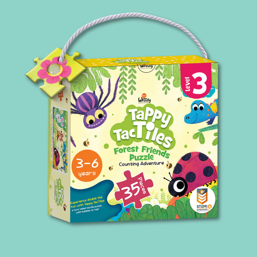 Tappy TacTiles Forest Friends Puzzles