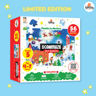 Scanimaze Winter Wonderland Puzzle (LIMITED EDITION)