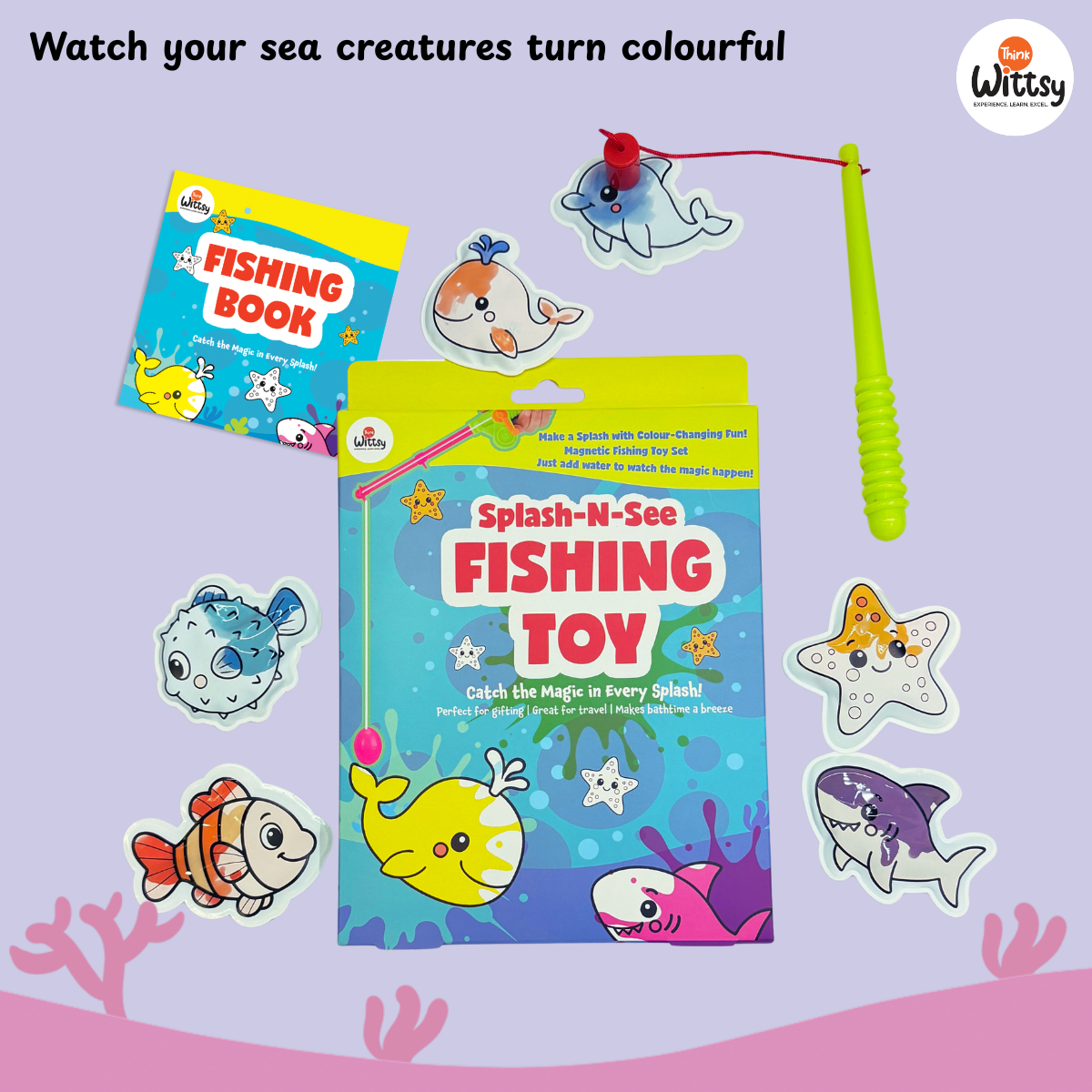 Splash-n-see : My First Color-Changing Fishing Toy