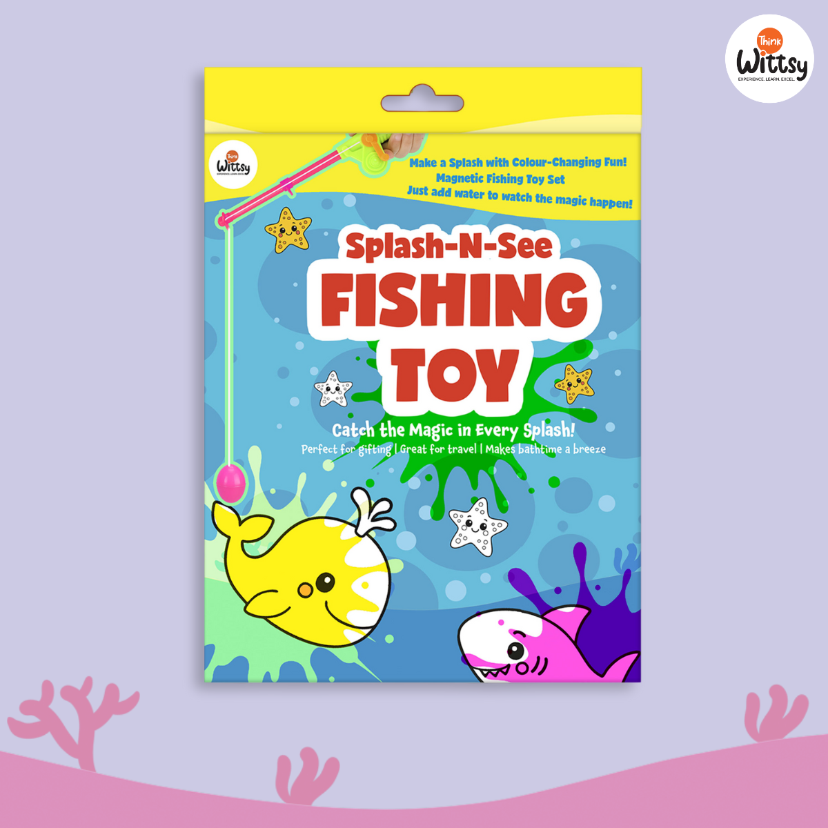 Splash-n-see : My First Color-Changing Fishing Toy