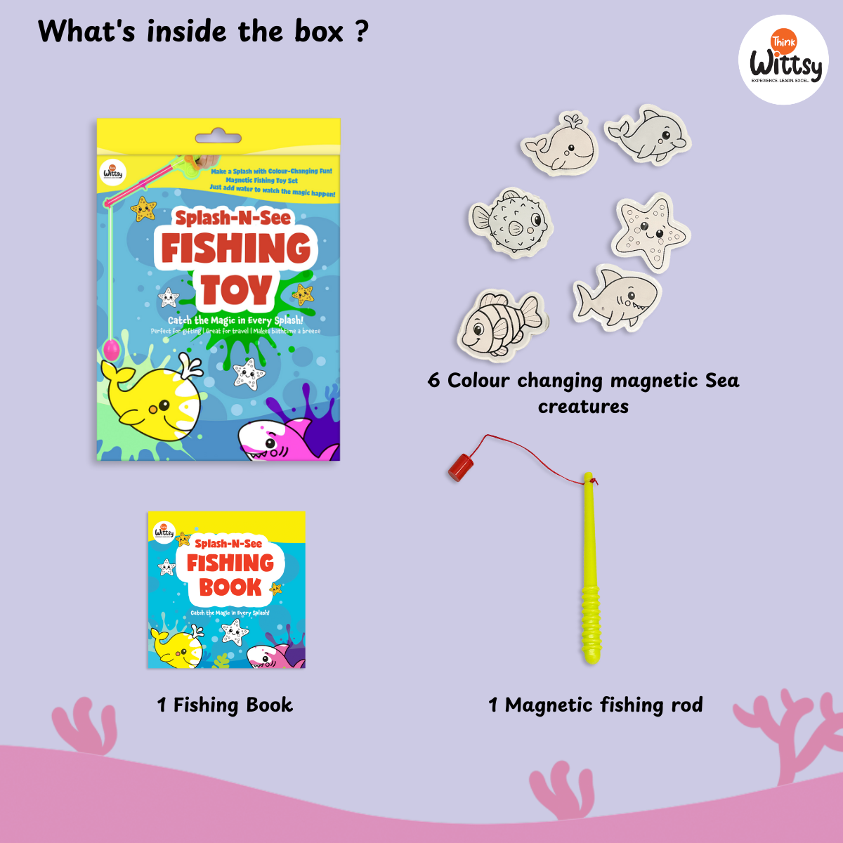 Splash-n-see : My First Color-Changing Fishing Toy