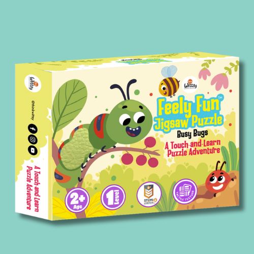 Feely Fun: Busy Bugs (4 in One puzzle)