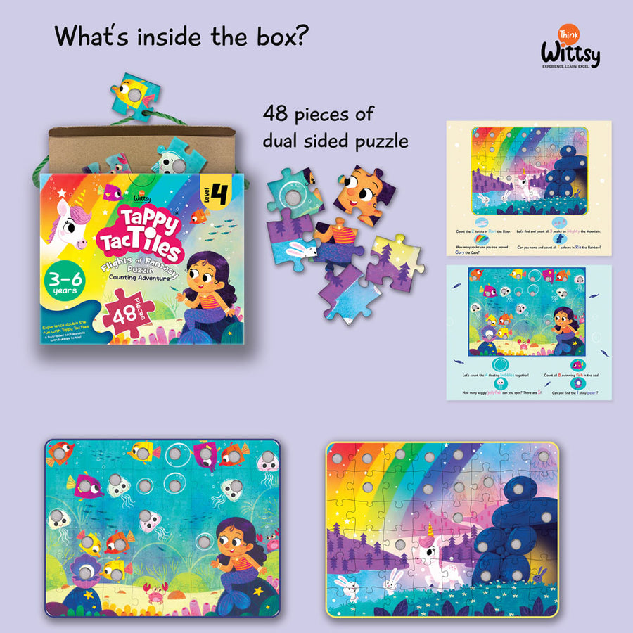 Tappy TacTiles Flights Of Fantacy Puzzles