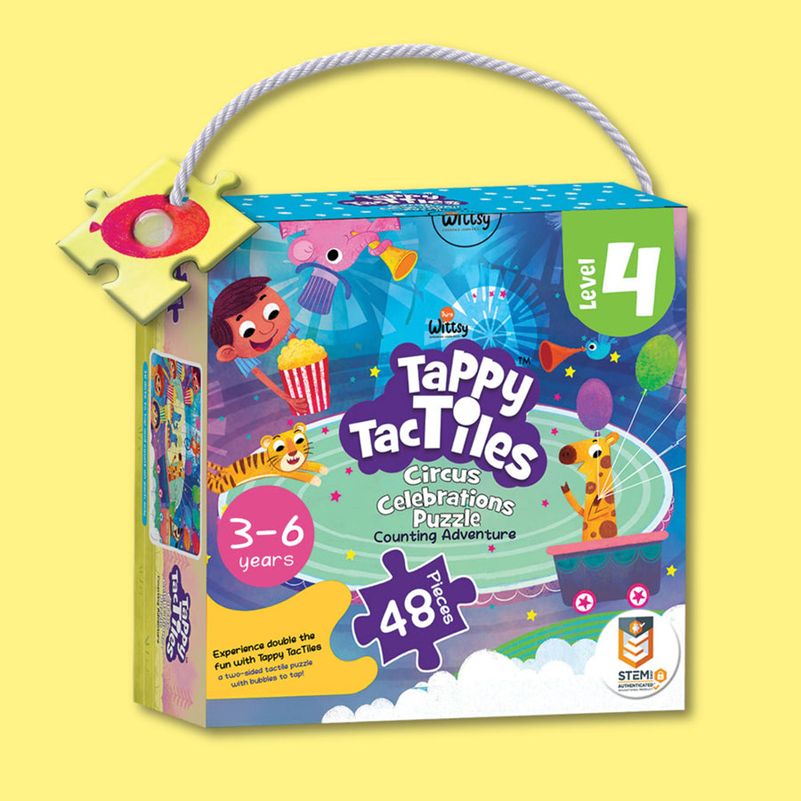Tappy TacTiles Circus Celebrations Puzzles